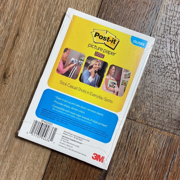 Post It Peel and Stick Photo Paper New 4 x 6 - Picture 3 of 7
